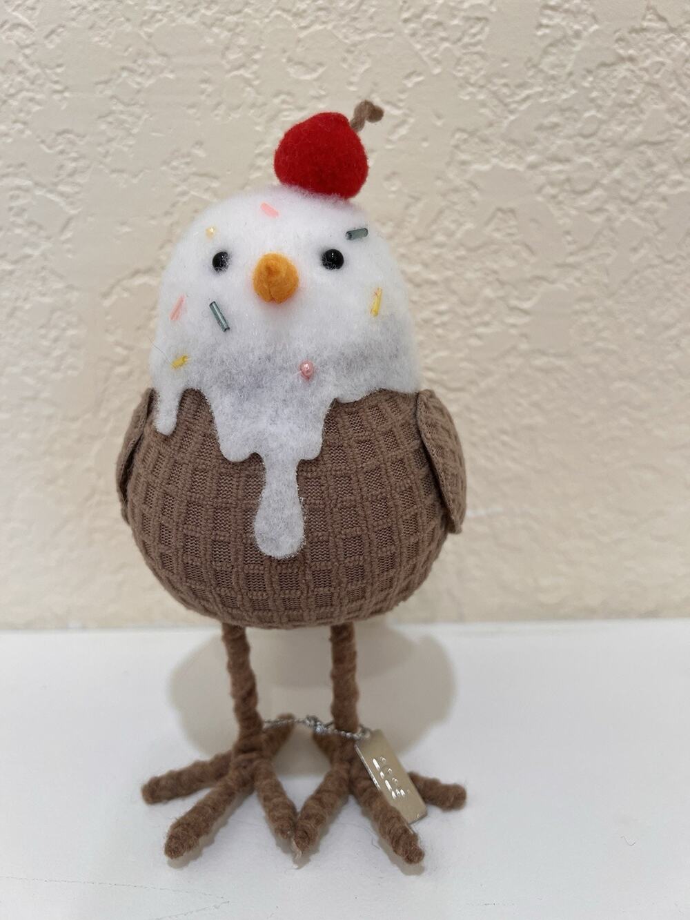 Sprinkles 2025 Featherly Friends Felt Fabric Bird Retired Target Spritz Cherry